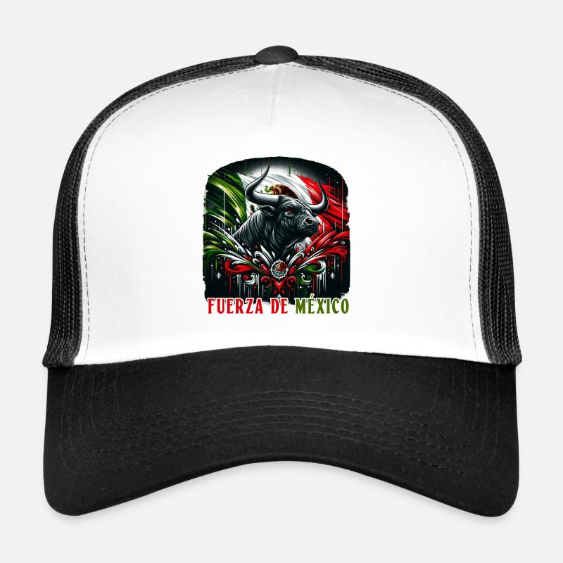 Design de corrida au Mexique Casquette trucker 