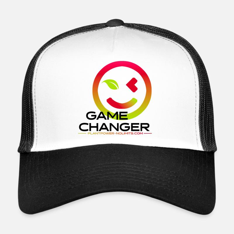 GAME CHANGER | Plant Power - No Limits - Trucker Cap - white/black