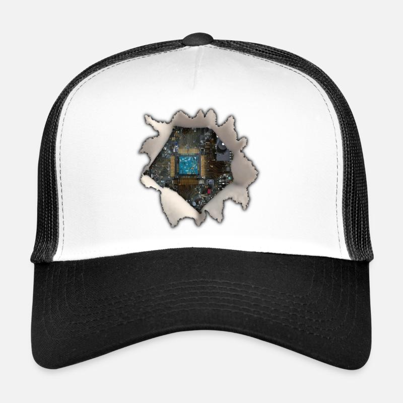 Mein Innenleben - Trucker Cap - Weiß/Schwarz