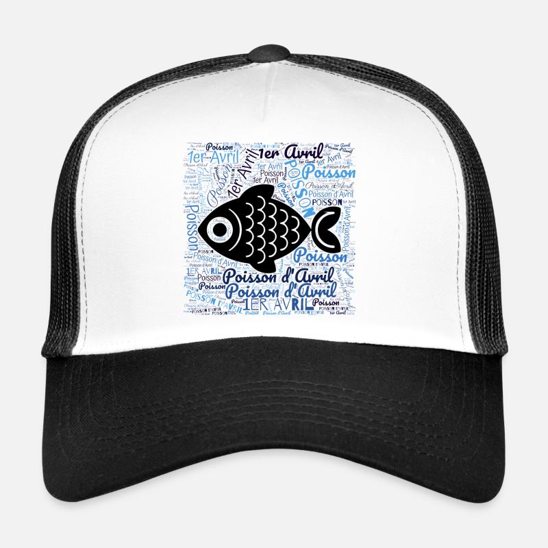 POISSON D'AVRIL Casquette trucker 