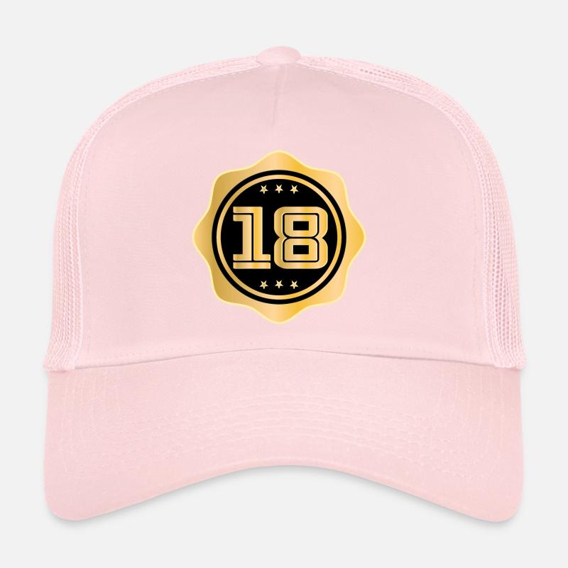 Âge de la majorité - Anniversaire 18 ans Casquette trucker 