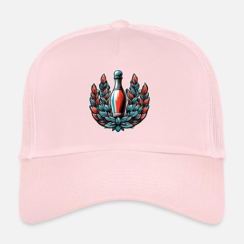 Bowling / Quilles / Bowling / Pin / Strike Casquette trucker 