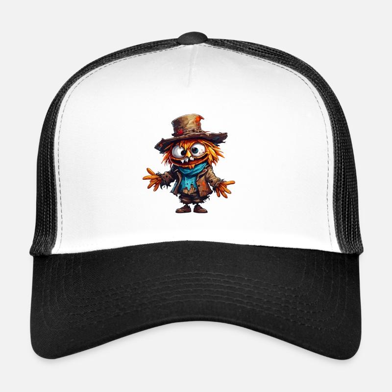 Scarecrow / Harvest Worker / Corn Field / Field Trucker Cap