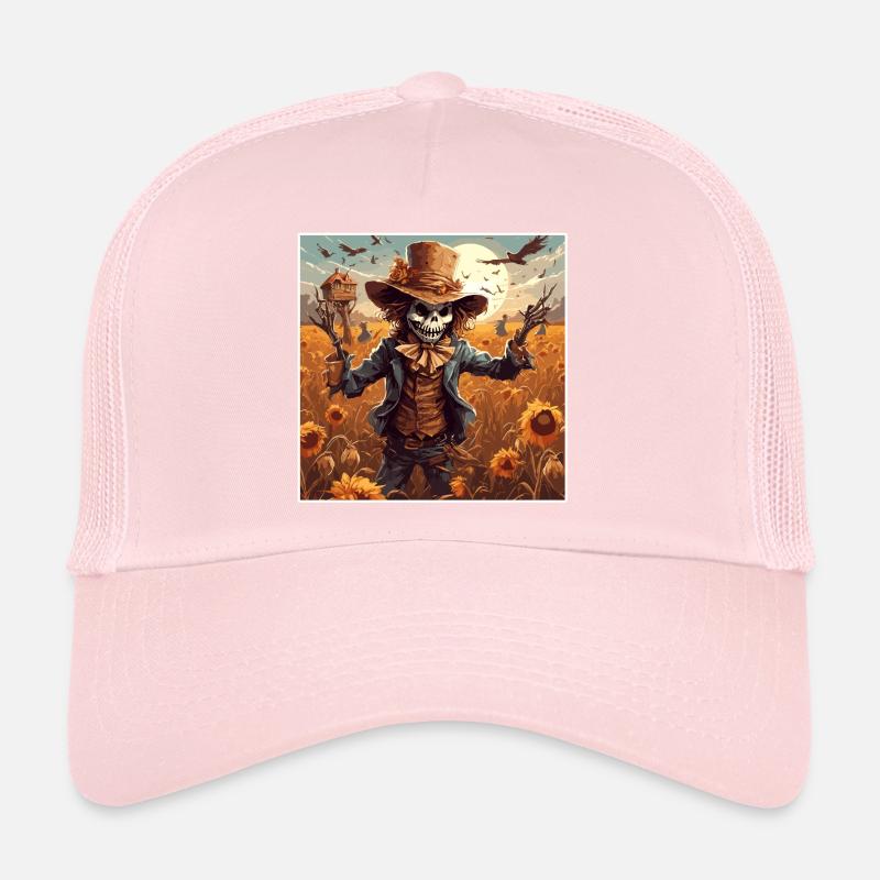 Épouvantail / Ouvrier de la moisson / Champ de maïs / Champ Casquette trucker 