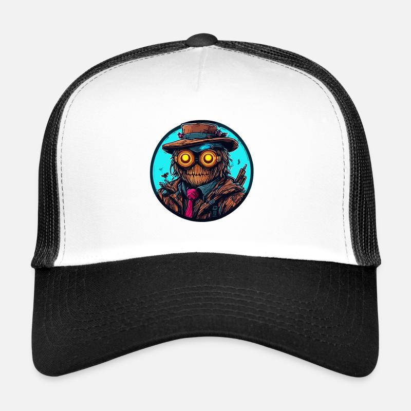 Épouvantail / Ouvrier de la moisson / Champ de maïs / Champ Casquette trucker 