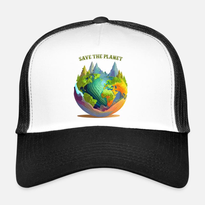 Rette den Planeten Trucker Cap