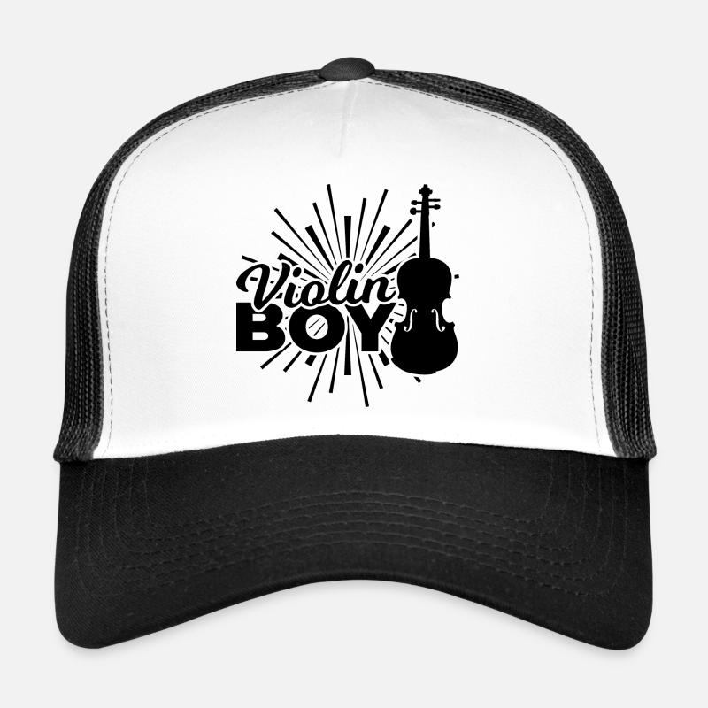 Funny violinist Trucker Cap