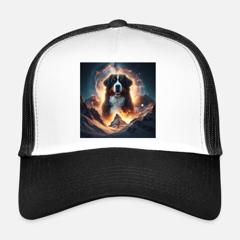 Bernese mountain dog Trucker Cap