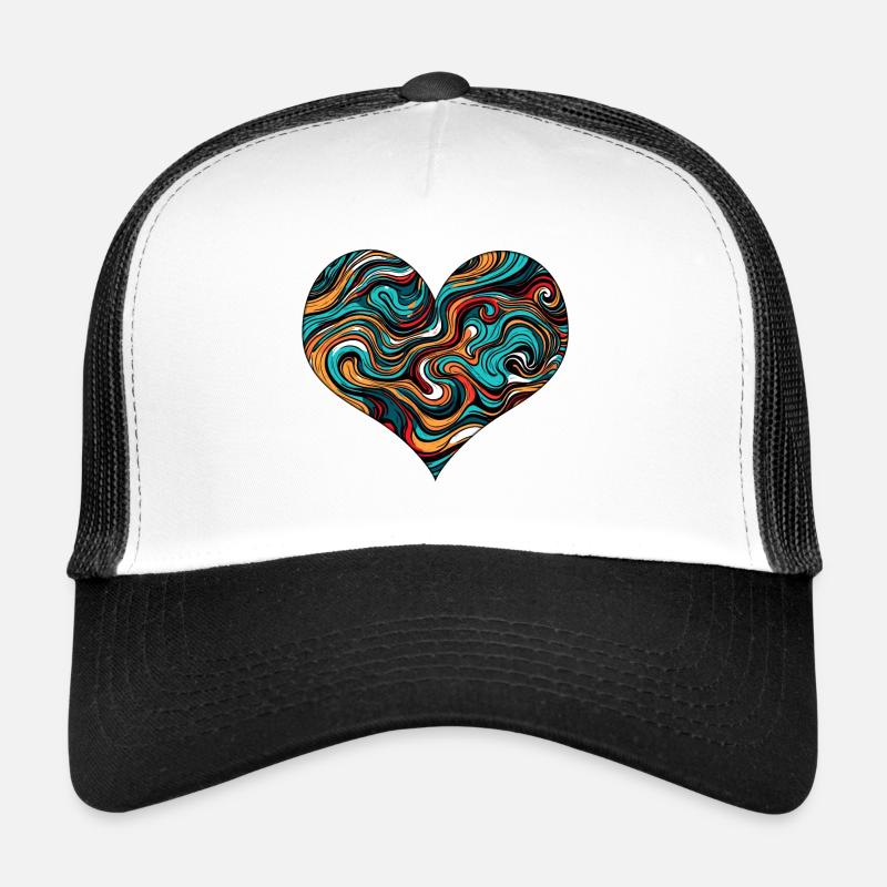 Psychedelic / Herz / Psychobilly / Goa / Form Trucker Cap