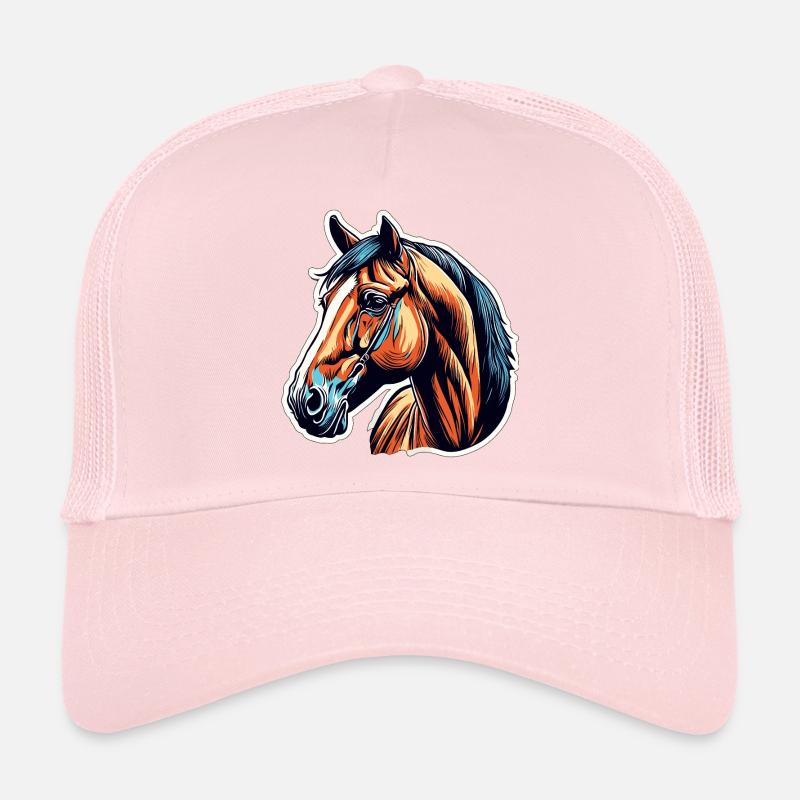 Pony / Pferd / Tier / reiten / Mähne Trucker Cap