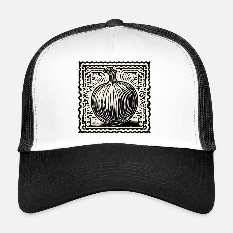 Alimentation / Légumes / Marché / Vitamines / Design Casquette trucker 