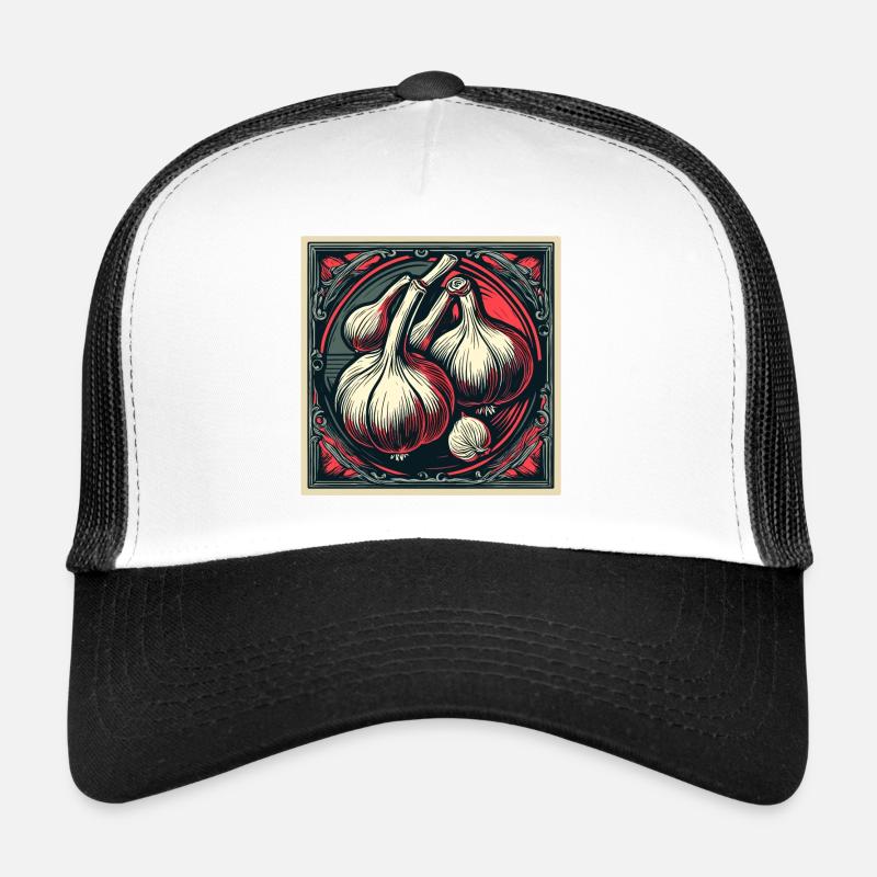 Alimentation / Légumes / Marché / Vitamines / Design Casquette trucker 