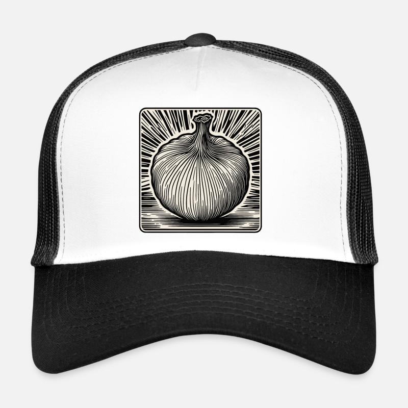 Alimentation / Légumes / Marché / Vitamines / Design Casquette trucker 