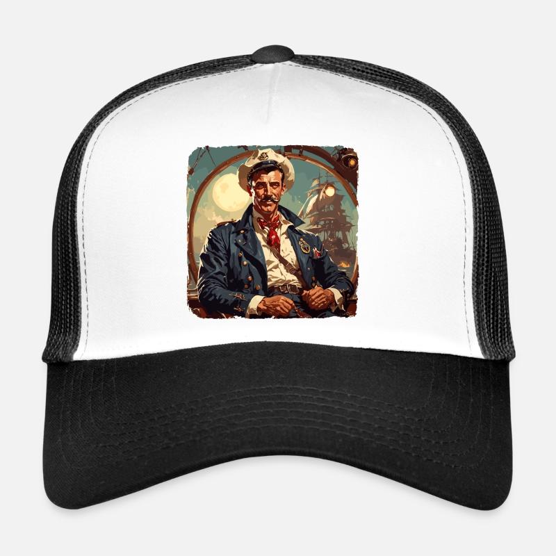 Marin / Équipage de navire / Matelot / Ancre Casquette trucker 