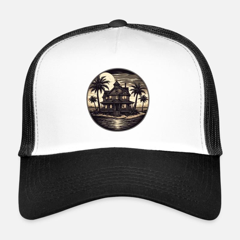 Plage / Île / Vacances / Été / Soleil / Mer Casquette trucker 