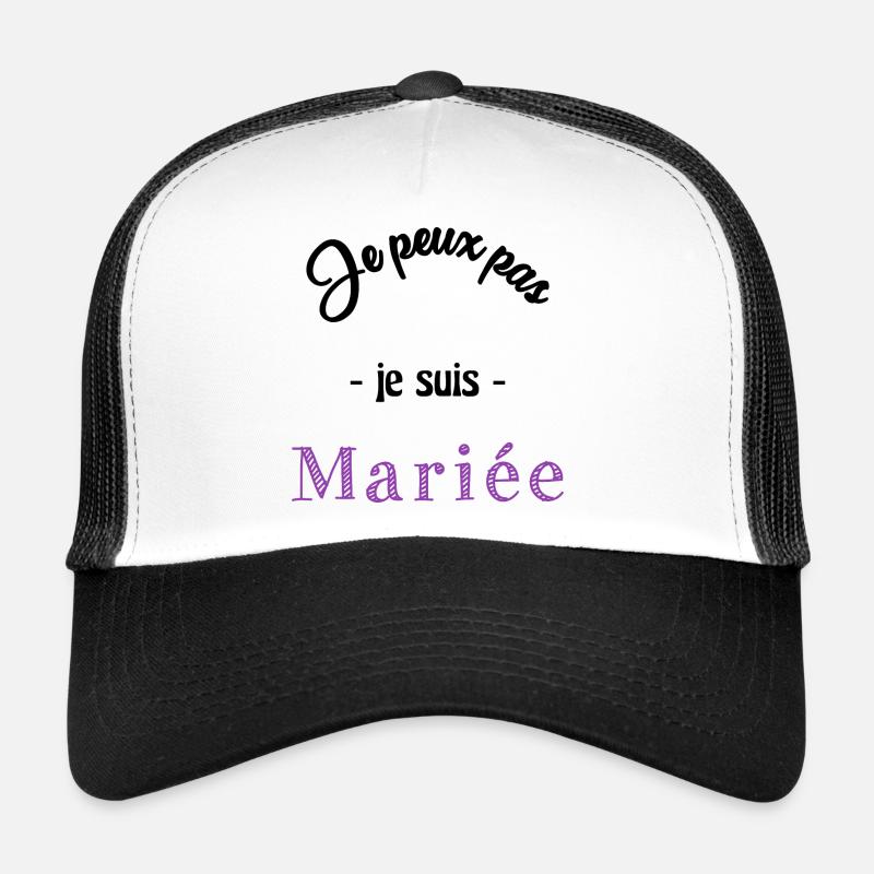 MARIEE. FUTURE MARIEE Casquette trucker 