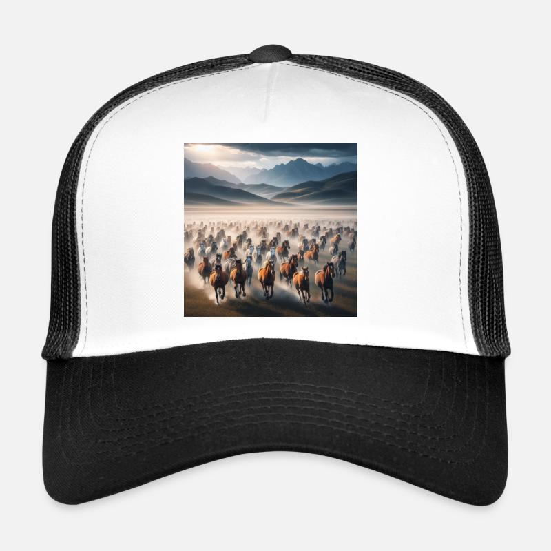 Wild Horses Trucker Cap
