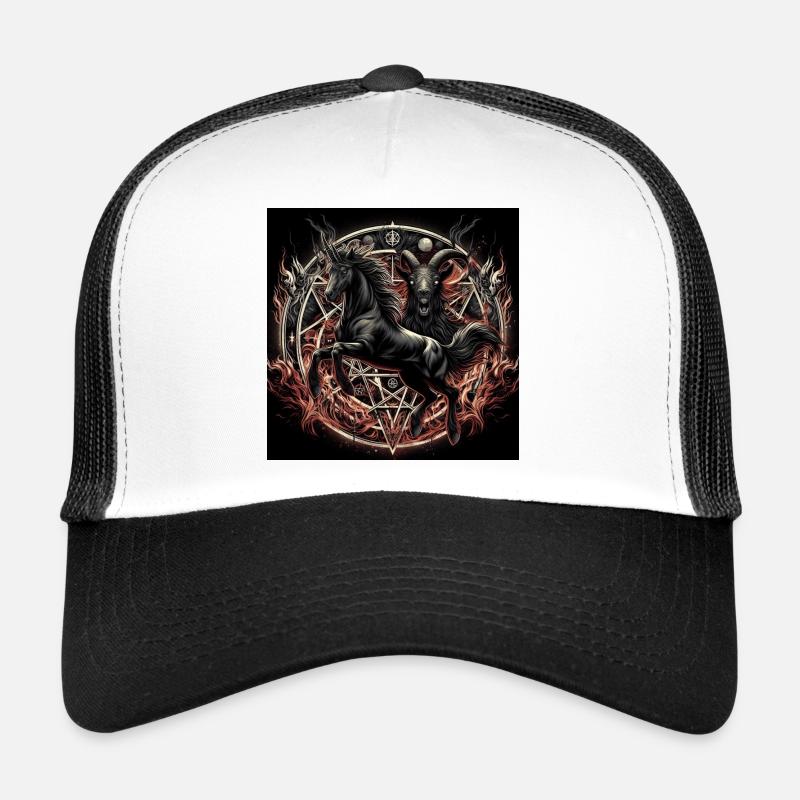 Satanisches Pferd Trucker Cap
