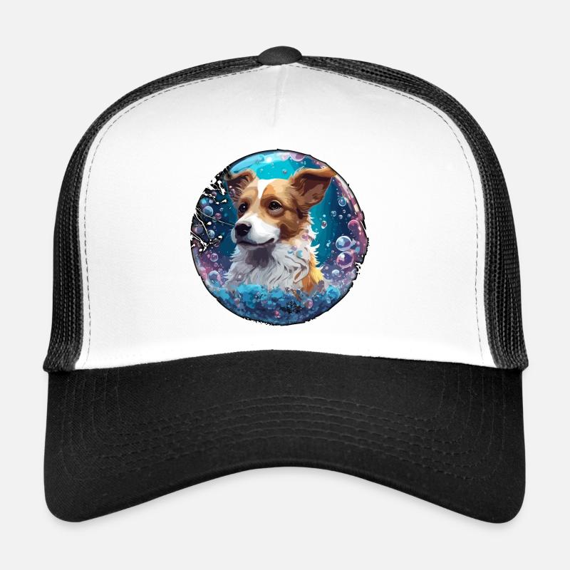 Tier in Seifenblase / kindlich / niedlich / Hund Trucker Cap