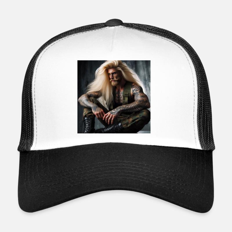 Militaire lourd Casquette trucker 