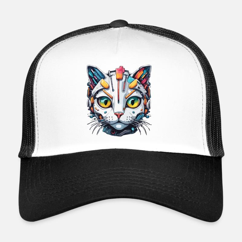 Robot Animal / AI / Mechanized Animals / Comic Trucker Cap