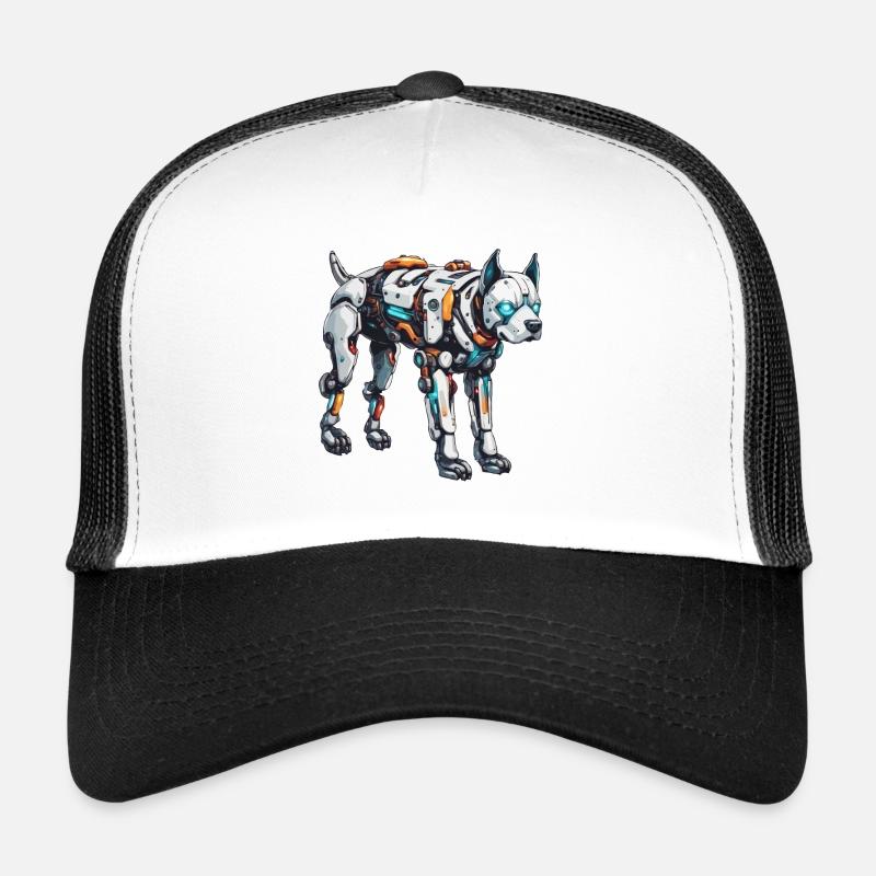 Robot Animal / AI / Mechanized Animals / Comic Trucker Cap