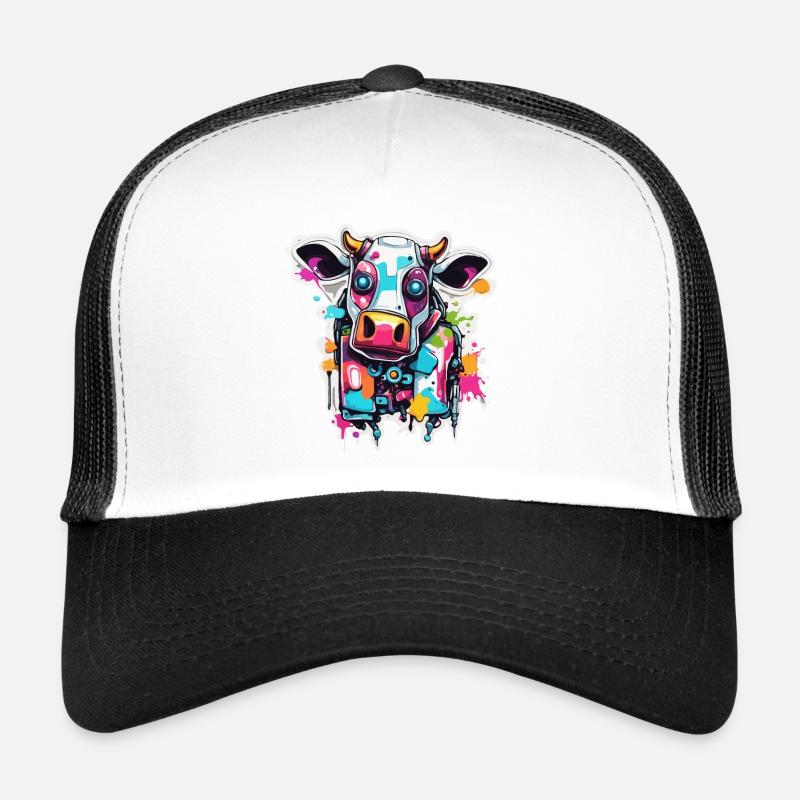 Robot Animal / AI / Mechanized Animals / Comic Trucker Cap