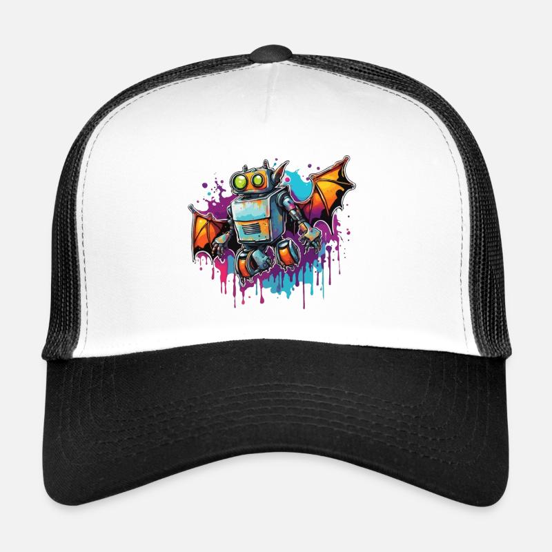 Robot Animal / AI / Mechanized Animals / Comic Trucker Cap