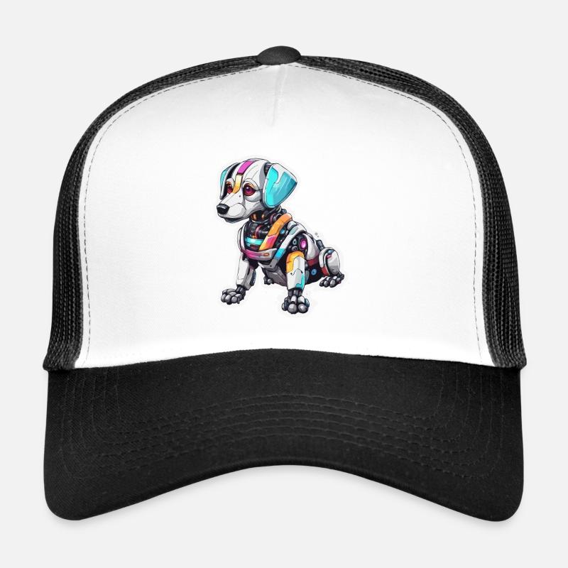 Robot Animal / AI / Mechanized Animals / Comic Trucker Cap