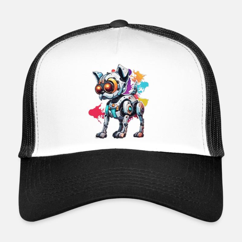 Robot Animal / AI / Mechanized Animals / Comic Trucker Cap