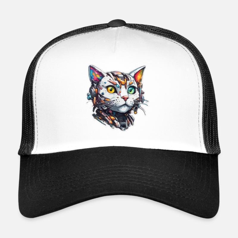 Robot Animal / AI / Mechanized Animals / Comic Trucker Cap