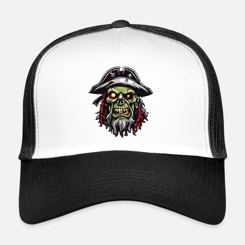 Pirate / Ahoy / Anchor / Captain / Skull / Rum Trucker Cap