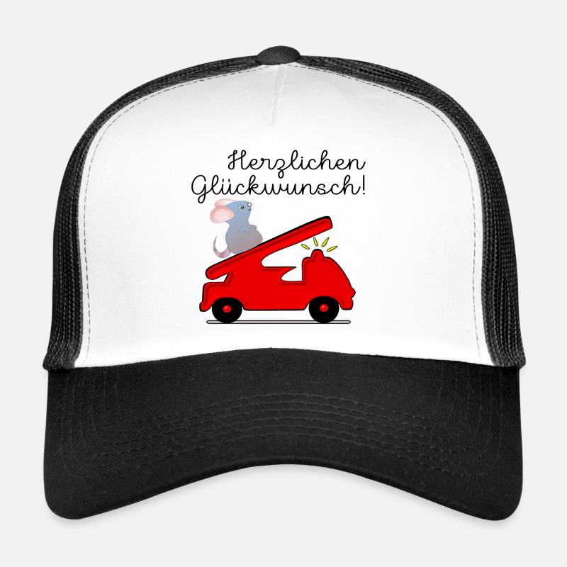 KINDERGEBURTSTAG FEUERWEHRAUTO Trucker Cap