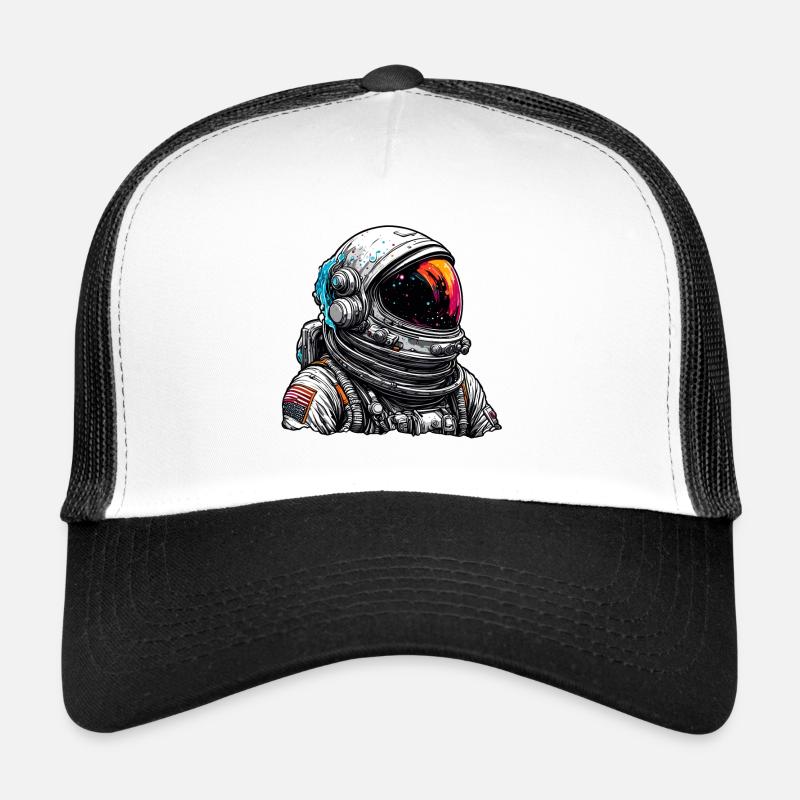Astronaute / Espace / Vaisseau spatial / Vaisseau spatial / Lune Casquette trucker 