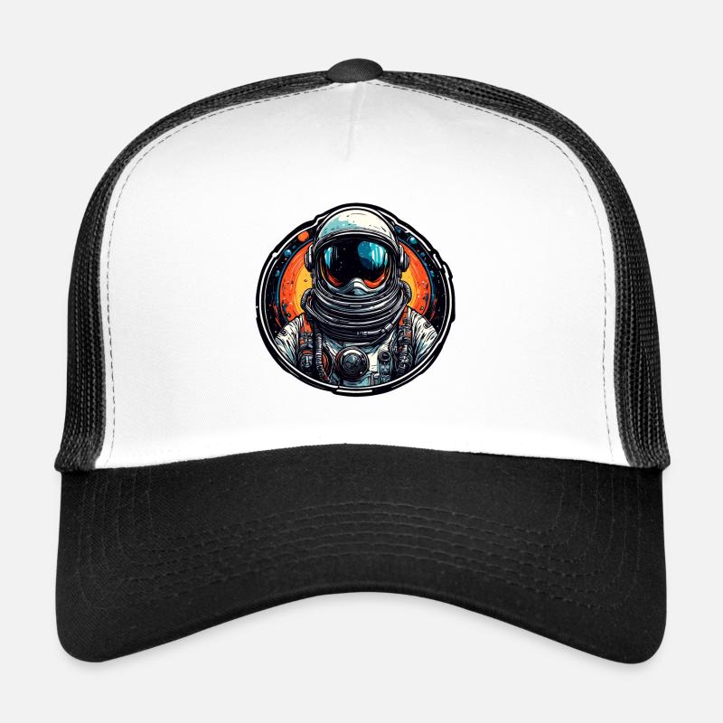 Astronaute / Espace / Vaisseau spatial / Vaisseau spatial / Lune Casquette trucker 