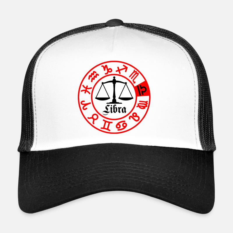 Twelve signs zodiac sign Libra Libra Trucker Cap