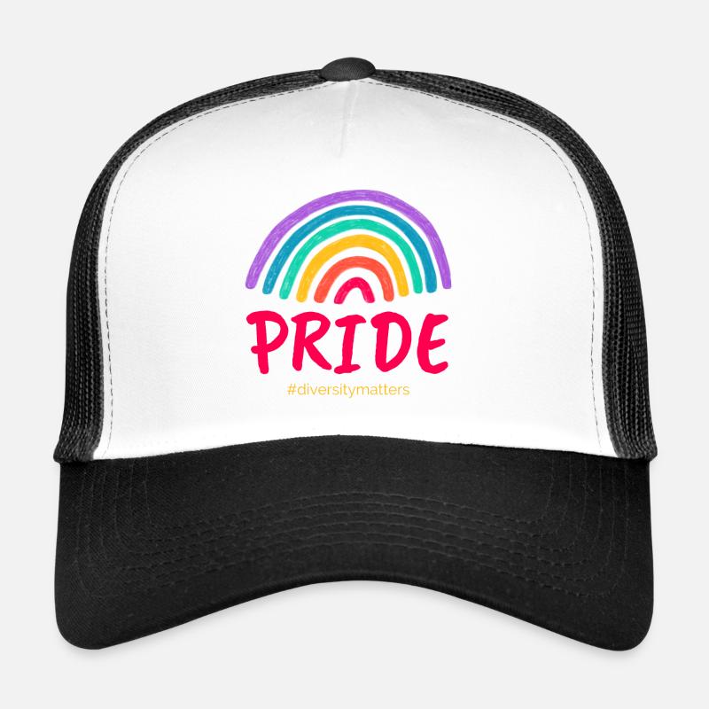 Pride pink #diversitymatters Trucker Cap