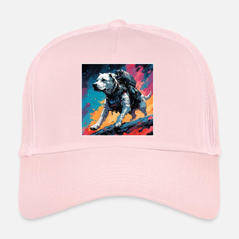 Astronaut / Space / Spaceship / Dog Trucker Cap