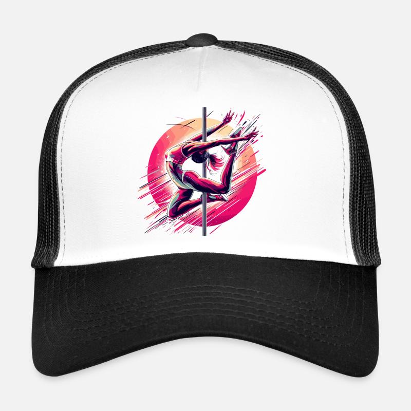 Pole Dance Dynamique Rose Cadeau Casquette trucker 