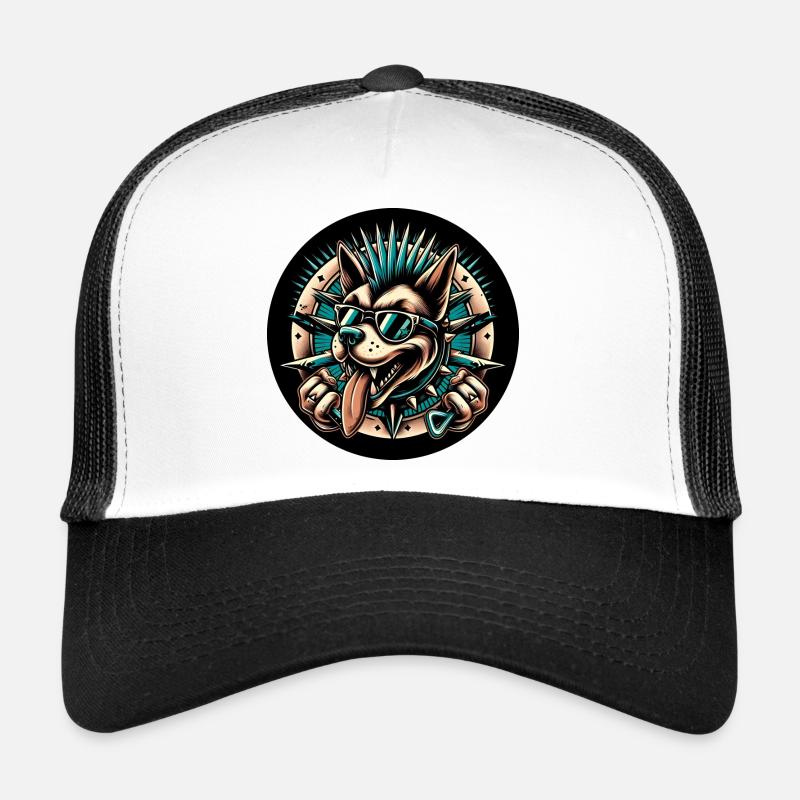 Punk Dog Trucker Cap