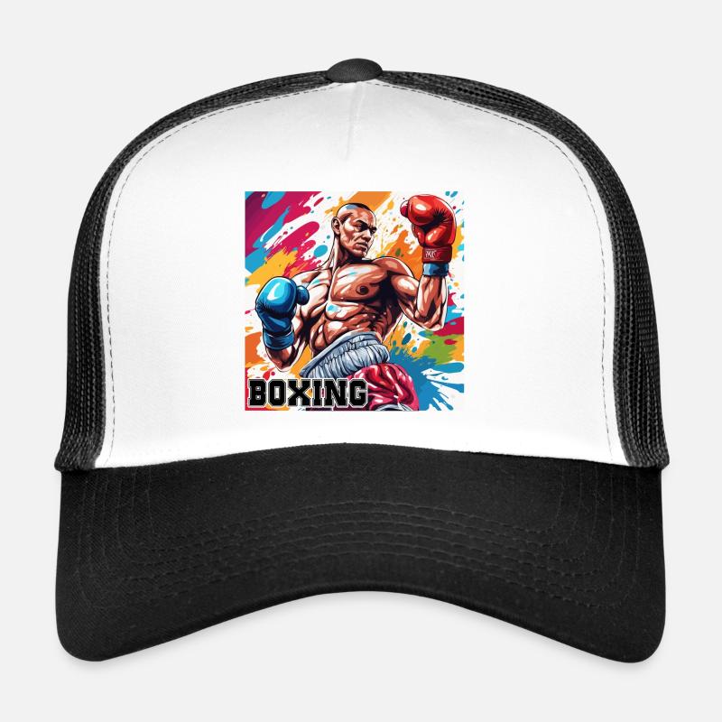Boxer / Sport / Kampf / Arena / Boxring / Fäuste Trucker Cap