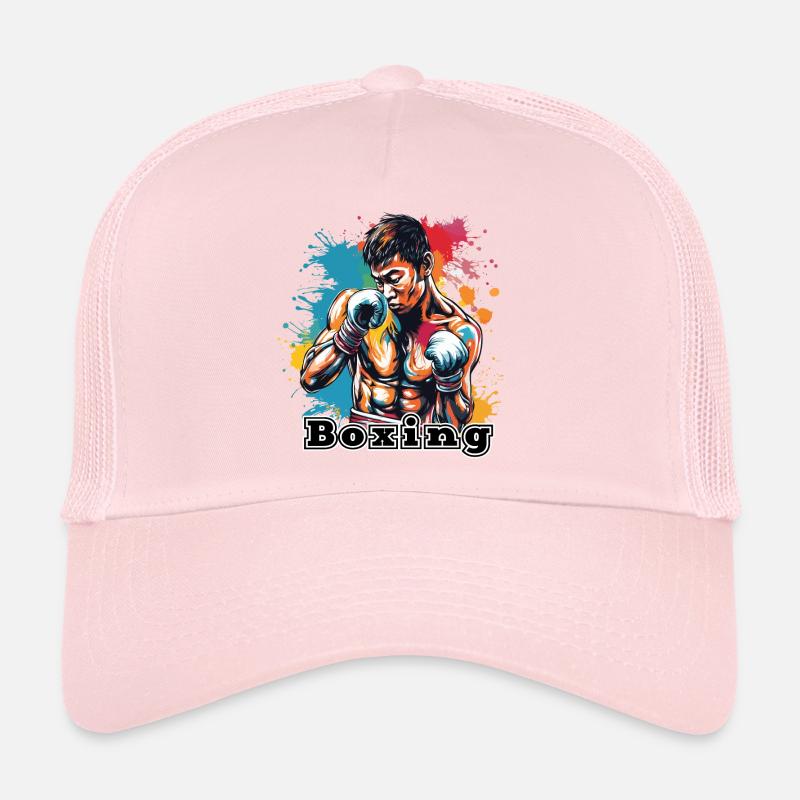 Boxer / Sport / Kampf / Arena / Boxring / Fäuste Trucker Cap