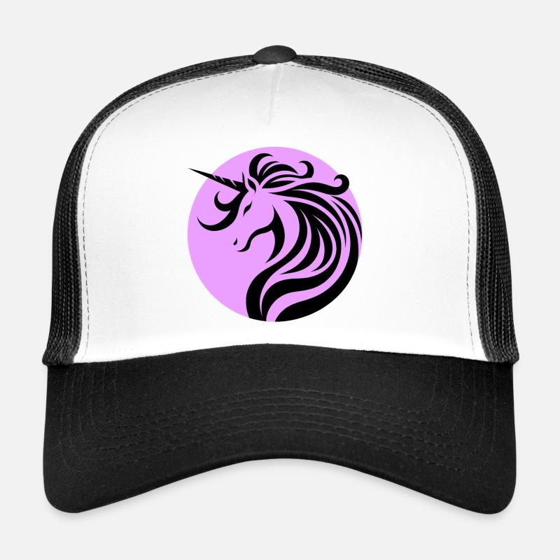 Licorne bénédiction lavande Casquette trucker 