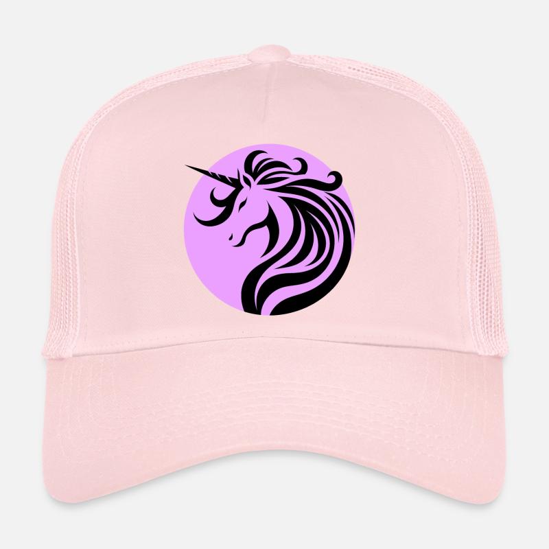 Unicorn Blessing Lavender Trucker Cap