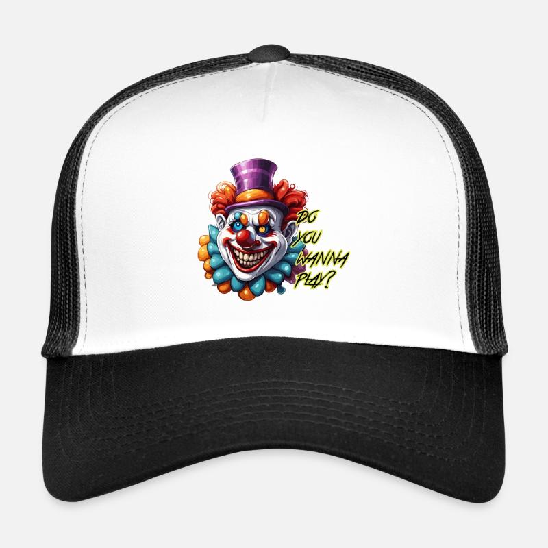 Clown / Cirque / Carnaval / Carnaval / Ludique Casquette trucker 