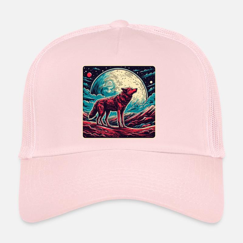 Wolf / Rudel / Wald / Wild / Tierwelt / heulen Trucker Cap