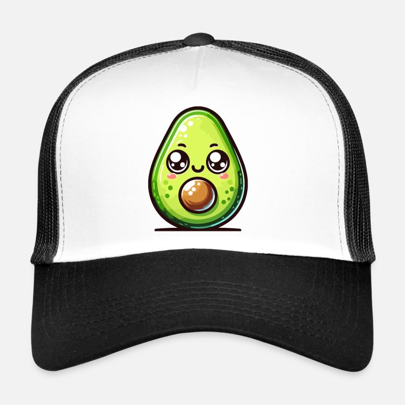 Avocado Adore : La tranche de vie la plus mignonne Casquette trucker 