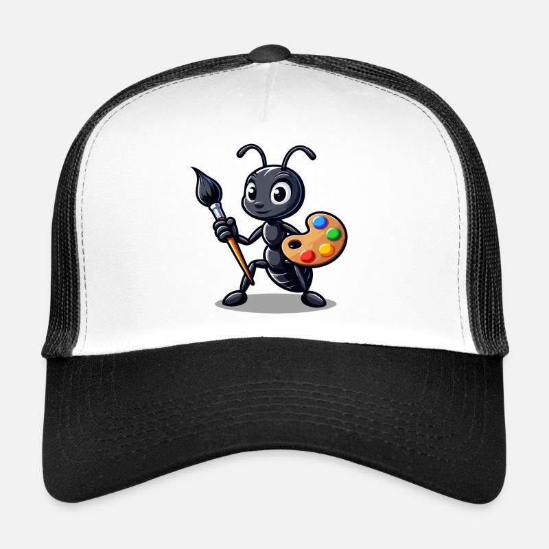 Artisan Ant: The Insect Illustrator - Trucker Cap - white/black