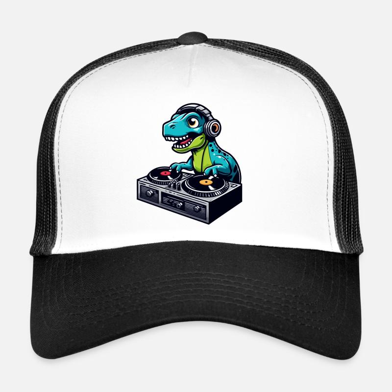 Dino Decks: The Mesozoic Music Master Trucker Cap