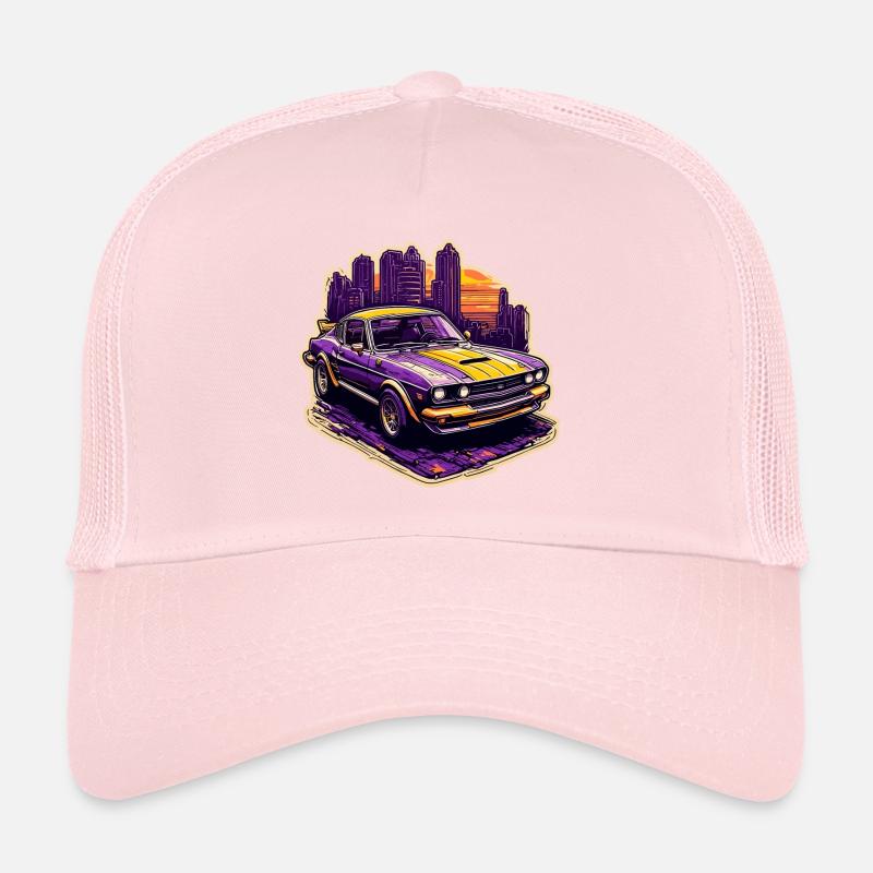 Car / Vehicle / Passenger Car / Mobile / Old Timer / Driving Trucker Cap